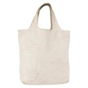 BOTTEGA VENETA INTRECCIATO Hand Bag Leather White 131673 Auth 151803